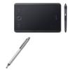 BoxWave Stylus Pen Compatible with Wacom Intuos Pro S (PTH-460) - DualTip Capacitive Stylus, Fiber Tip Disc Tip Capacitive Stylus Pen - Metallic Silver view 1