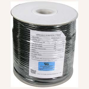 Cable Central LLC 1000Ft UL 4 Conductor Black Modular Cable Reel 26AWG - 1000 Feet