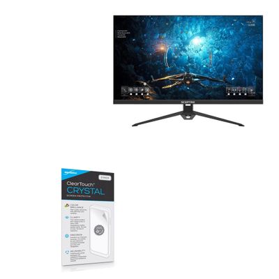 BoxWave Screen Protector Compatible with Sceptre 27" LED Monitor (E275B-FPT165) - ClearTouch Crystal (2-Pack), HD Film Skin - Shields from Scratches