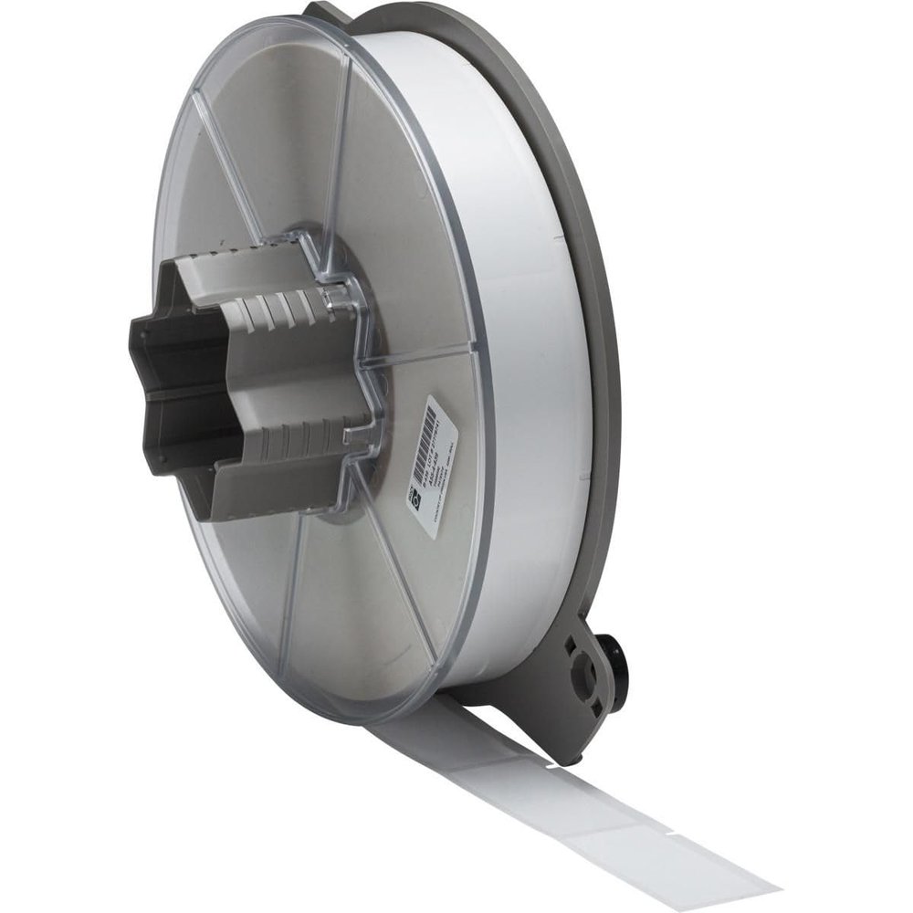 Brady - A55-4-425-2-1/2H x 1W White Polypropylene Wire and Cable Labels 2000Ct