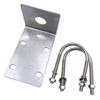 pizarra Stainless Steel Antenna Mount Bracket with U Style for UHF VHF CB Cellular Trucker Antenna Use Accepted view 1