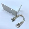 pizarra Stainless Steel Antenna Mount Bracket with U Style for UHF VHF CB Cellular Trucker Antenna Use Accepted view 3