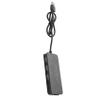 pizarra 3 Port USB 2.0 Hub External 7.1Ch Sound Card Headset Microphone Adapter for Pc Black view 2