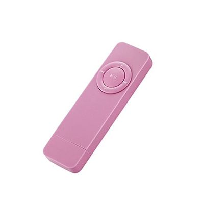 pizarra Portable USB Sport U Disk Mini Mp3 Music Player Support 32GB TF CardPink