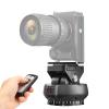 Upgraded Motorized Pan Tilt Head, 360 AI Face Tracking Motorized Panoramic Head with Remote Control, Universal Pan Tilt Tripod Head for Smartphone Camera, view 1