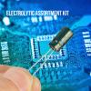 100pcs 10 Values 10v 63v 10uf 470uf Electrolytic Capacitors Audio Capacitor Set Storage Case Assorted Kit view 2