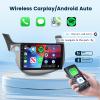 for Honda Fit 2008-2013 Android Car Stereo Support Wireless Carplay/Android Auto Car Radio with 10.1 inch Touchscreen WiFi GPS Navigation Bluetooth USB FM/RDS Radio with Backup Camera view 3