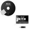 Mwin CD Cleaner Disc for CD Player & Audio Cassette Head Cleaner Tape w/ 1 Cleaning Fluids Care view 1