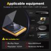 Mwin CD Cleaner Disc for CD Player & Audio Cassette Head Cleaner Tape w/ 1 Cleaning Fluids Care view 3