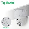 Puyreeinn 2 Pack Universal Bullet Security Mount Box, Dome Camera Junction Box, Bracket Hide Cable, ABC Plastic Enclosure Outdoor Camera Cover, Base Junction Box view 3