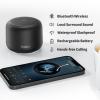 Bobtot Portable Bluetooth Speakers with Strap Easy to Carry, Wireless IPX5 Waterproof Mini Speaker with Loud Stereo Sound, 20 Hours Playtime, Rechargeable Battery, Built-in Microphone, Black view 2
