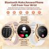 GADIXY Smart Watches for Women (Answer/Make Call),120+ Sport Fitness Tracker Smartwatch for Android iOS,1.32" HD Screen with Heart Rate/Blood Oxygen/Sleep Monitor/AI Voice Watches for Women,3 Straps view 3
