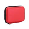 External Hard Drive Carry Case for 2.5 Inch Shockproof Portable Cover Pouch Hard Disk Drive Protect Bag Travel Bag USB HDD EVA Portable Storage Cable Case (red) view 1