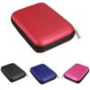 External Hard Drive Carry Case for 2.5 Inch Shockproof Portable Cover Pouch Hard Disk Drive Protect Bag Travel Bag USB HDD EVA Portable Storage Cable Case (red) view 4