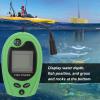 HOHXFYP Kayak Fish Finder,Maximum 328Ft Easy Setup Multi Function Depth Finder,Working Temperature Portable Fish Finder for Water Depth Fish view 3