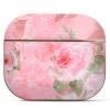 Berkin Arts Compatible with AirPods Pro 1st Generation Case Ultra Slim Protetive Cover with Keychain Cloisonnism Neon Floral Pattern view 1