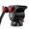 IFOOTAGE Video Camera Head Komodo K5S,Aluminum Fluid Heads,Stable Tripod Head for Pan and Tilt,with Quick Release Plate,Max Load 11 lbs/5kg view 1