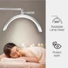 YIDOBLO Lash Lamp for Eyelash Extensions - Led Moon Light for Lashes, Facial, Tattoo, Esthetician - Cool, Warm Lighting Lamp with Adjustable Brightness & Height - with Phone Holder view 2