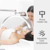 YIDOBLO Lash Lamp for Eyelash Extensions - Led Moon Light for Lashes, Facial, Tattoo, Esthetician - Cool, Warm Lighting Lamp with Adjustable Brightness & Height - with Phone Holder view 3