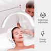 YIDOBLO Lash Lamp for Eyelash Extensions - Led Moon Light for Lashes, Facial, Tattoo, Esthetician - Cool, Warm Lighting Lamp with Adjustable Brightness & Height - with Phone Holder view 4
