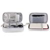 Miskall Elegant Grey Digital Accessory Organizer Multi Layer Power Supply Hard Drive Case view 3