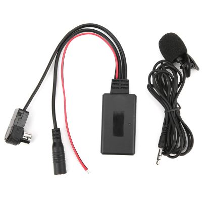 Cda-9886 Bluetooth Adapter, Bluetooth 5.0 AUX Cable Adapter with Microphone Handsfree Compatible with CDA-9857 CDA-9886 CDA-117