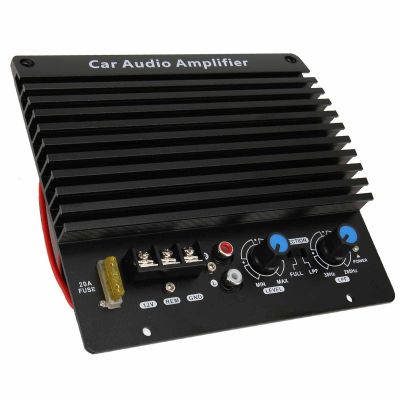 12V Car Amplifier Board, 1000W Board High Power 4 to 8 Ohms Aluminum Alloy Subwoofer Plate Amplifier for Vehicle