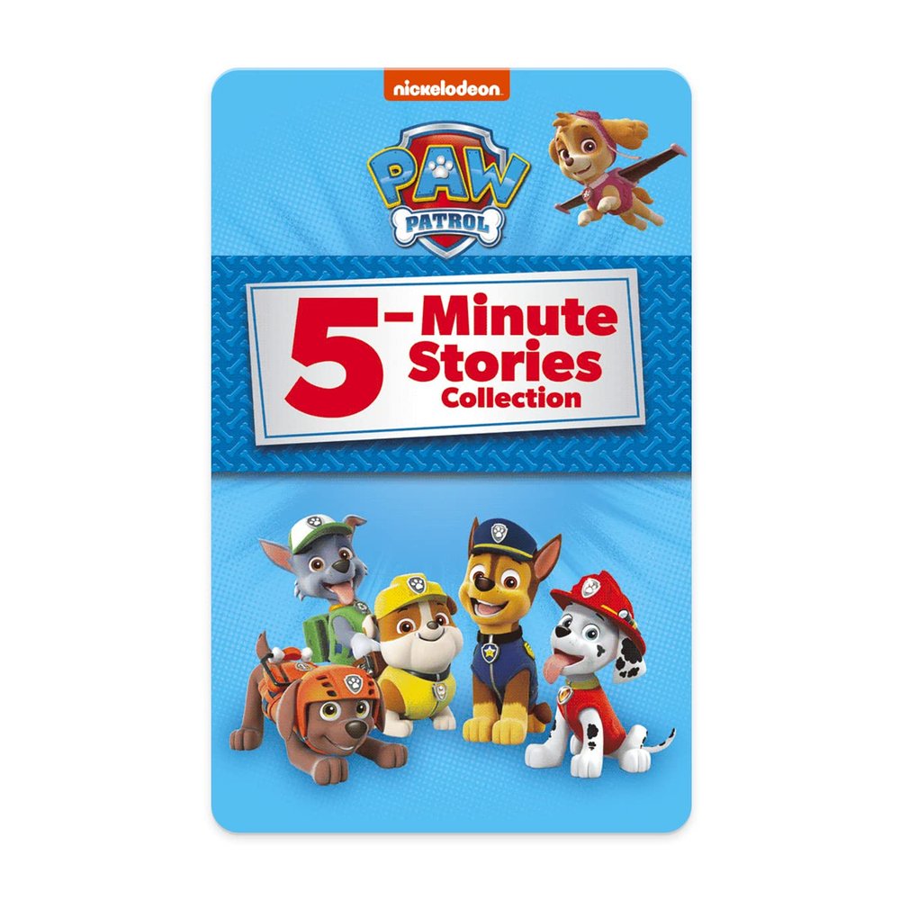 YOTO PAW Patrol: 5 Minute Stories  Kids Audio Card for Use with Player & Mini All-in-1 Audio Device, Educational & Screen-Free Listening with Fun Stories for Playtime, Bedtime & Travel, Ages 3+