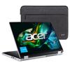 Acer Aspire 3 Spin 14 Convertible Laptop | 14" 1920 x 1200 IPS Touch Display | Intel Core i3-N305 | Intel UHD Graphics | 8GB LPDDR5 | 128GB SSD | Wi-Fi 6 | Windows 11 Home in S mode | A3SP14-31PT-37NV view 1