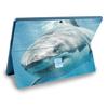 MightySkins Glossy Glitter Skin Compatible with Microsoft Surface Pro 9 (2022) - Great White Shark | Protective, Durable High-Gloss Glitter Finish | Easy to Apply | Made in The USA view 1