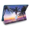MightySkins Glossy Glitter Skin Compatible with Microsoft Surface Pro 9 (2022) - Palm Sunrise | Protective, Durable High-Gloss Glitter Finish | Easy to Apply & Change Styles | Made in The USA view 1