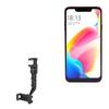 BoxWave Car Mount Compatible with Micromax Infinity N12 - Rearview Mirror Car Mount, Rear View Mirror Adjustable GPS Car Mount - Jet Black view 1