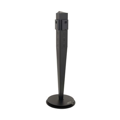 Tripp Lite Safe-IT Mobile Power Tower, 6 Standard Outlets, 1 USB-C & 4 USB-A Charging Ports, 1000 Joules, 10 ft. Power Cord, $50,000 Connected Equipment Insurance (TLM610CPAM)
