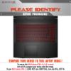 Decalrus - Protective Decal Sticker for The MSI Katana GF66 15 (15.6" Screen) case Cover wrap MSkatana15_GF66-97 view 2