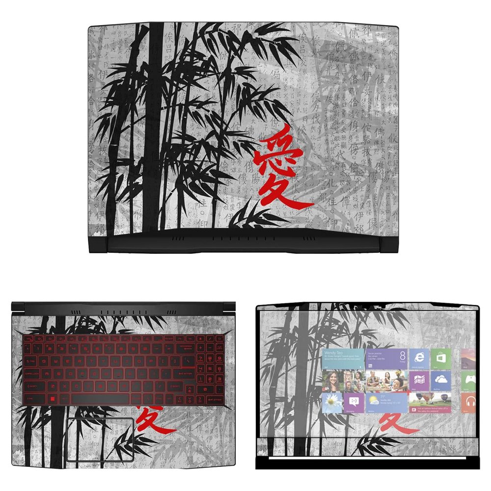 Decalrus - Protective Decal Sticker for The MSI Katana GF66 15 (15.6" Screen) case Cover wrap MSkatana15_GF66-189