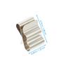 60pcs 301 Cord Wiring for Stainless Application Double- Clips Steel Silver Clamps Holder Clip Tie Suitable Double-Wire Trailer Boat Mm Panel Frame Auto Management Electrical view 2