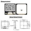 Geekstory BE-880Q GPS Module with Flash QMC5883L Compass GPS Antenna TTL Level 38400bps for Arduino Raspberry Pi Aircraft Pixhawk APM Flight Controller view 2