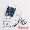 Geekstory BE-880Q GPS Module with Flash QMC5883L Compass GPS Antenna TTL Level 38400bps for Arduino Raspberry Pi Aircraft Pixhawk APM Flight Controller view 4