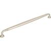 Top Knobs TK1056BSN TK1056 Barrow 12 Inch Center to Center Handle Cabinet Pull view 2