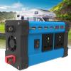 ROGHA 300W 500W Car Power Inverter 12V DC to 110V 220V AC Converter with 4 USB Dual AC Outlets Car Inverter,300W-220V view 1