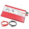 ROGHA Pure Sine Wave Power Inverter Power Converter 1200W 2000W 4000W 6000W Car Converter with LED Display: AC Outlets, Dual USB Ports,4000W-24V view 1