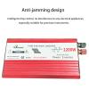 ROGHA Pure Sine Wave Power Inverter Power Converter 1200W 2000W 4000W 6000W Car Converter with LED Display: AC Outlets, Dual USB Ports,4000W-24V view 3