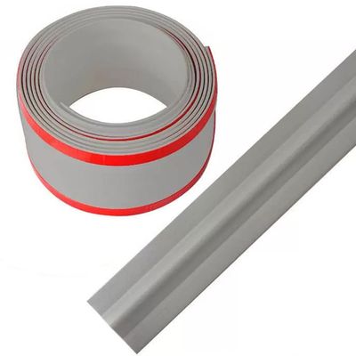 Durable Floor Cord Cable Cover PVC Protector Overfloor Cord Hide Self-Adhesive Flexible Wire Covers for Office Commercial (Color : Grey, Size : 10m)