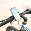 TATSEN Universal Aluminum Alloy Bicycle Phone Holder Motorcycle Bicycle Handlebar Phone Holder (Color : Black, Size : 8.5 * 7cm) view 3