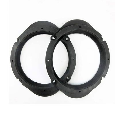 beler 2Pcs Black 5"x7" to 6.5" Speaker Installation Spacers Brackets Converters Adapters Fit for Mazda 3 5 6 8