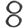 beler 2Pcs Black 5"x7" to 6.5" Speaker Installation Spacers Brackets Converters Adapters Fit for Mazda 3 5 6 8 view 3