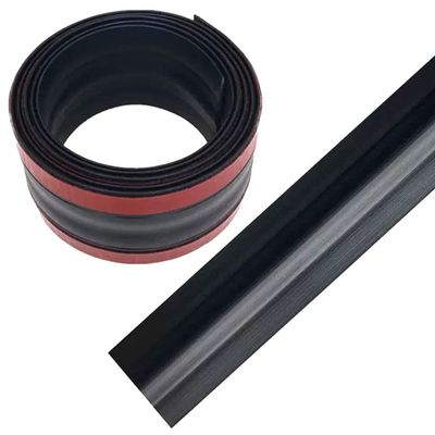 Durable Floor Cord Cable Cover PVC Protector Overfloor Cord Hide Self-Adhesive Flexible Wire Covers for Office Commercial (Color : Black, Size : 10m)