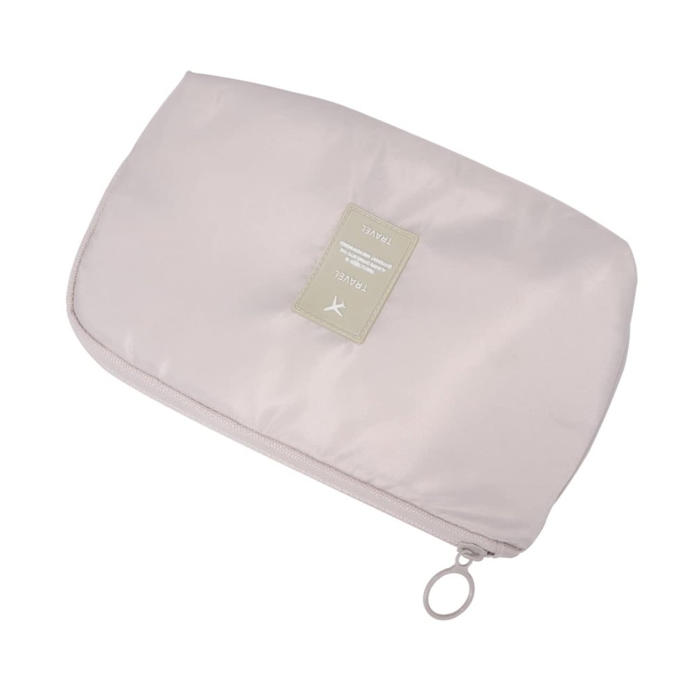 WOONEKY Cable Storage Bag Travel Electronics Organizer Large Capacity Bag Mini Carrying Pouch