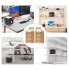 DIY Acrylic Transparent Hard Drive Rack, 3.5 Inch Desktop Clear Acrylic Hard Drive Stand DIY Hard Drive Stand (8 Layers) view 3