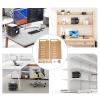 DIY Acrylic Transparent Hard Drive Rack, 3.5 Inch Desktop Clear Acrylic Hard Drive Stand DIY Hard Drive Stand (10 Layers) view 3